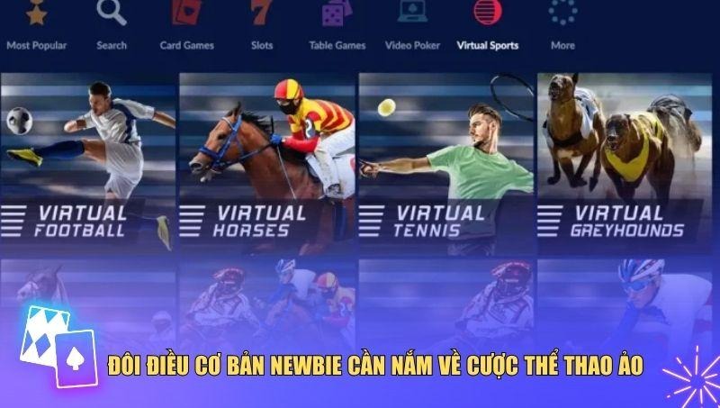 Đôi điều cơ bản newbie cần nắm về cược thể thao ảo