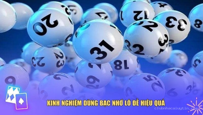 Kinh nghiệm làm chủ bạc nhớ lô đề kiếm bạc tỷ