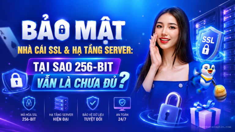 Bảo Mật Nhà Cái SSL & Hạ Tầng Server: Tại Sao 256-Bit Vẫn Là Chưa Đủ?