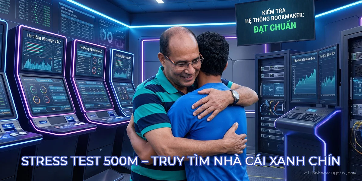 Quy Trình Stress Test 500M – "Lửa Thử Vàng" Trong Thẩm Định Thanh Khoản Nhà Cái