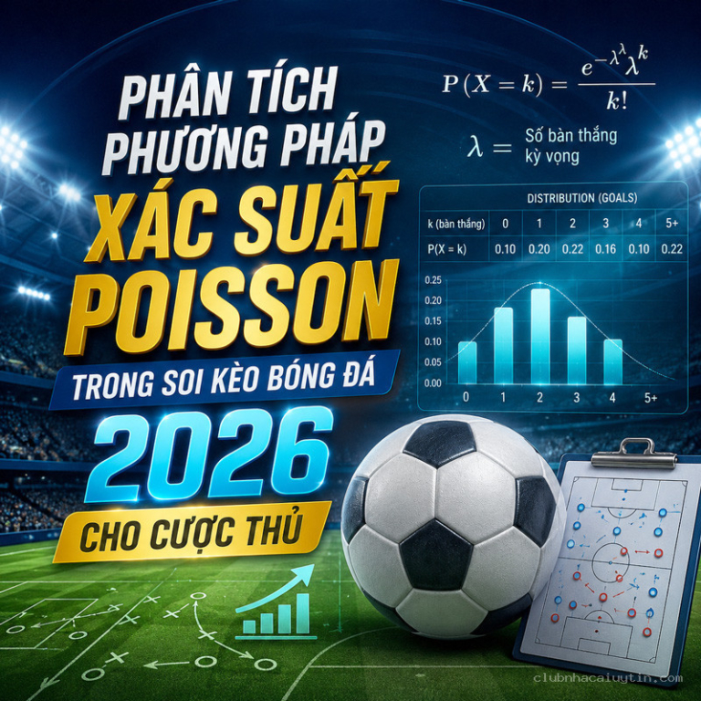 Phân Tích Phương Pháp Xác Suất Poisson Trong Soi Kèo Bóng Đá 2026 Cho Cược Thủ
